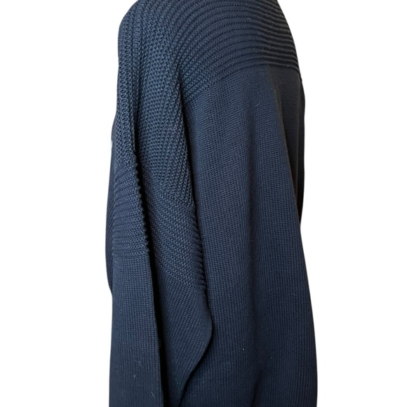 Nautica Black Crewneck Sweater with Gold Accents - Picture 7 of 9